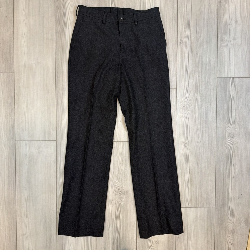 Bogner Women's 6 Long Gray Wool Trouser Pants Straight Leg‎